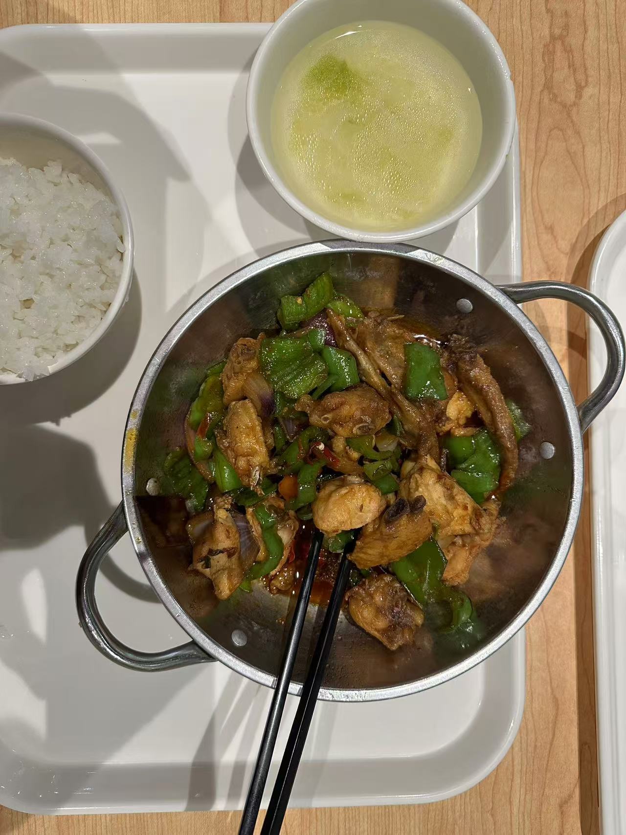 chicken-green pepper