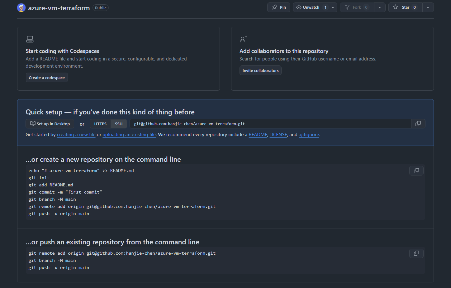 new repo
